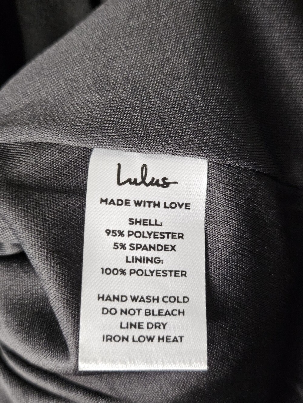 Lulus Black Fit & Flare Skater Cocktail Dress Strappy Back Size S Cocktail NWT - Picture 11 of 15